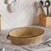 Home Haldor Speckled Stoneware Oval Baking Dish 41x26x8.3cm -Brown