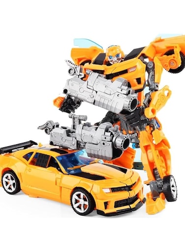 HALAYAYA Transformers Toys Optimus Prime Bumblebee Deformation Robots Toys transformation Car Toy for Kids Birthday Gift (Bumblebee)