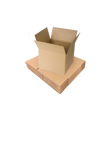 Heavy Duty Carton Box 55 x 55 x 70cm - 5 Ply Core - Good Protection for Your Valuable Items - UAE (Pack of 3)