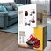 1200W Bagless Vacuum Cleaner with 2.2L Dust Capacity, 4.2m Cord and 2-in-1 Brush