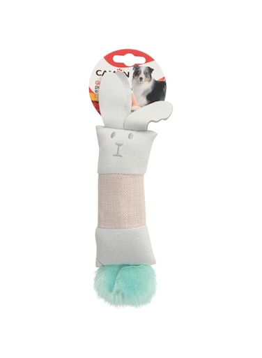 Camon Fabric Dog Toy &ndash; Rabbit with Squeaker &ndash; 24 Cm