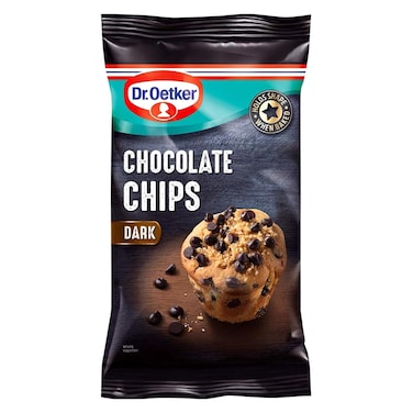 Dr.Oetker Dark Chocolate Chips, 100g