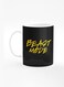 Designer Printed Coffee Mug with Heavy Duty Handle 11oz Ceramic Personalised Gift Mugs Cup [Microwave Safe &amp; Dishwasher Proof] - Beast Mode