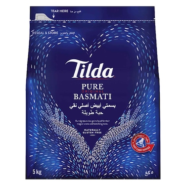 Tilda Pure Basmati Rice, 5kg
