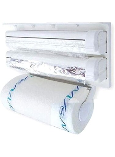 Dubai Gallery Triple Paper Dispenser White 38.5X19X7.5Cm