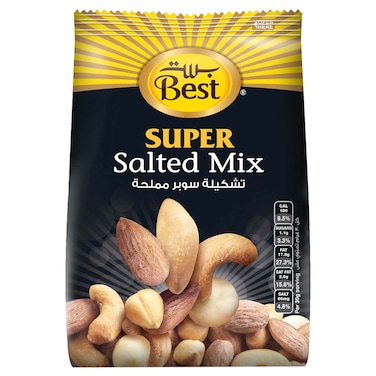 بست  سوبر مزيج مكسرات مملح، 375 جرام