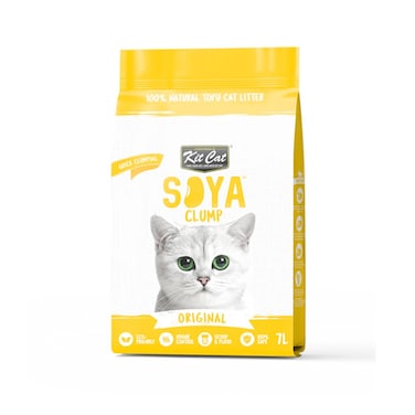 Kit Cat Soya Clump Soybean Litter &ndash; Original 7L