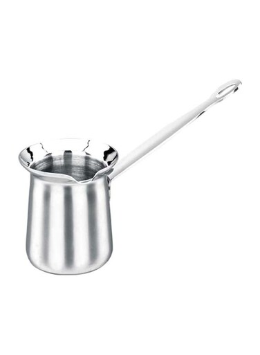 Classic Coffee Pan 1.0L   Stainless Steel Milk Pot   Silver - KA137 Silver 1Liters