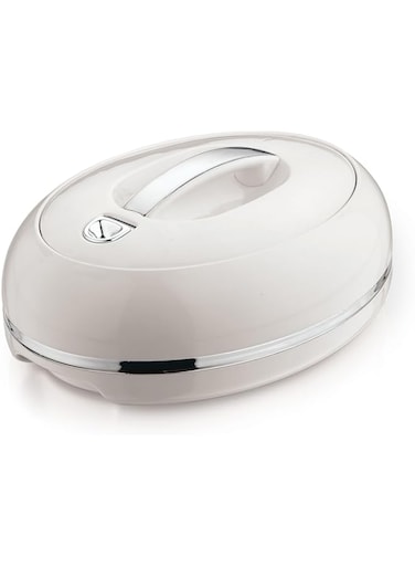 PINNEACLE Winsor Panayaa Thermo Container 2200ml- Stainless Steel Insulated Hot Pot   Thermal Food Storage Containers Warmers   SILVER