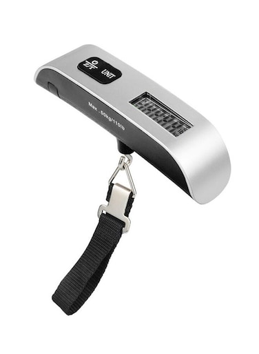Digital Weight Scale Silver/Black