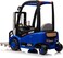Lovely Baby LB 698EL Forklift Electric Ride-On Car for Kids Age 1-4 Yrs - Blue