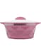 SELVEL Giving shape to life! DIAMOND CASSEROLE 4500 ML PINK