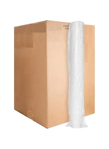 Vsell24&trade; 1000PC 6oz Disposable Foam Cups for Hot &amp; Cold Beverages Coffee, Tea, Hot Cocoa, Soup, Broth, Smoothie, Soda, Juice