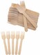 Forks Disposable, Wooden Forks, 14cm, Compostable Biodegradable, Great for Camping Picnics Dinner, Party Supplies