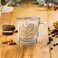 Timmy Flower Turkey Glass Mug Set - 6 Pieces 9oz Tea &amp; Coffee Mugs
