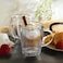 Timmy Sanur Glass Mug Set - 6 Pieces 9oz Drinking Mugs