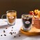Timmy Sanur Glass Mug Set - 6 Pieces 9oz Drinking Mugs