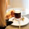 Timmy Crystal Line Glass Mug Set - 6 Pieces 9oz Coffee &amp; Tea Mugs