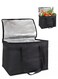 Bag 30L Large Cooler Bag Thermal Food Delivery Bag Insulated Picnic Lunch Bag Foldable Cool Box for Camping BBQ Shopping(41*26*33cm)