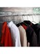 6-Piece Metal Cloth Hangers With Extra Hooks Silver