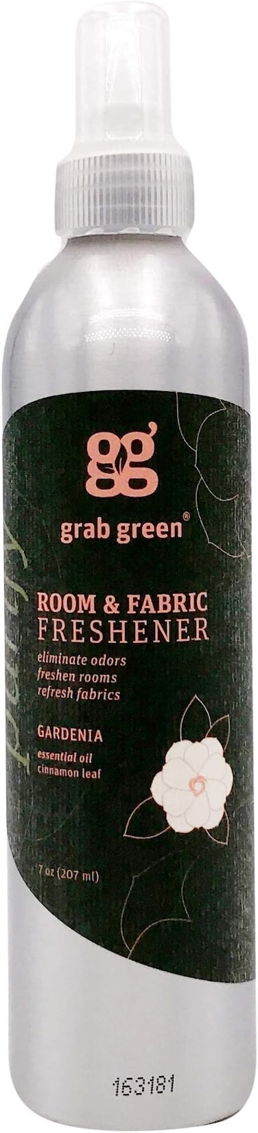 Grab Green Gardenia Room Fabric Freshener, 7 Ounce