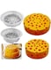 TERRIFI Cake Mold, Cheese Mold, for Baking, Round Cake Baking Pan Non-Stick Quick Release, 6 inch + 8 inch Cake Mold, Resin Casting Mold, Soap Making Molds, Silicone Mold for Candle Home