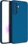 Case for Samsung Galaxy A17, Liquid Gel Rubber Bumper Case with Soft Microfiber Lining Cushion Slim Shockproof Protective with Camera Protection Cover for Samsung Galaxy A17 2025 (Blue)