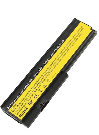 4400.0 mAh Replacement Laptop Battery For IBM Lenovo ThinkPad X200 X201 X200s X201s 47 43r9255 Black