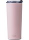 Insulated Stainless Steel Vacuum Mug, 603Ml - Your Versatile Dual-Use Travel Companion For Hot And Cold Beverages Anywhere: Home, Gym, Outdoors, Office, And School - Pink