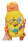 Water Bottle, Kids Water Bottle for School, Insulated Water Bottle, Stainless Steel Water Bottle,Shoulder Strap Spare Cover Lid, Leak-proof, Toddlers, Sports, Outdoor, With Removable Cute Charms.