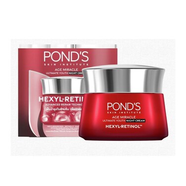 POND`S HEXYL-RETINOL AGE MIRACLE NIGHT CREAM 45G