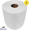 6 Rolls, 335 Sheets, 2ply LOTUS ALWADI Classic White Maxi Roll Embossed - Hygienic &amp; Soft