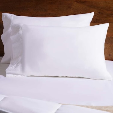 Home Elegance 2-Piece Pillow Case Set 50x75cm - White