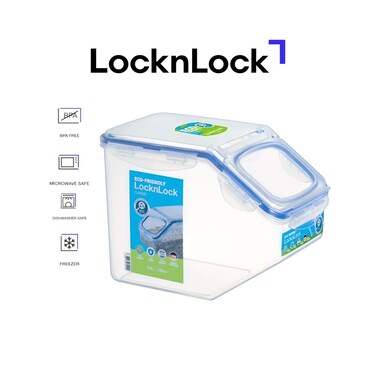 LocknLock 5L Rice Case &ndash; Durable, BPA-Free Kitchen Storage with Enhanced Silicone Seal