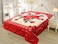 STARLIFE Double Ply Premium Korea Quality Blanket Made by 100% Polyester SPUN YARN Obtained from Virgin Polyester Which is Suitable for winter and Rainy Season 220*240CM