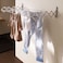 JUWEL Ruck Zuck Clothes Dryer 80cm, Extendable Wall-Mounted Dryer for Indoor and Outdoor Use, Durable, High Load Capacity, Space-Saving Design- 40131