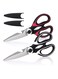 Kitchen Scissors, Kitchen Shears Multi-Purpose Non-Slip Sharp Stainless Steel, Kitchen Aid is Also Suitable for Poultry Scissors, Pizza Scissors,