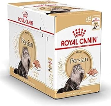 Royal Canin Feline Breed Nutrition Persian (WET FOOD - 85g Pouch, Pack of 12)