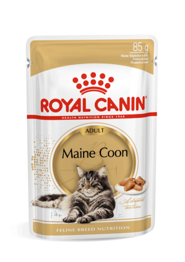 Royal Canin Feline Breed Nutrition Maine Coon (WET FOOD - 85g Pouch)