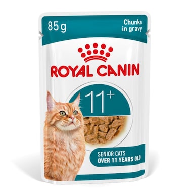 Royal Canin Ageing 11+ Wet Cat Food Pouches 12 x 85g &ndash; Feline Health Nutrition for Older Cats
