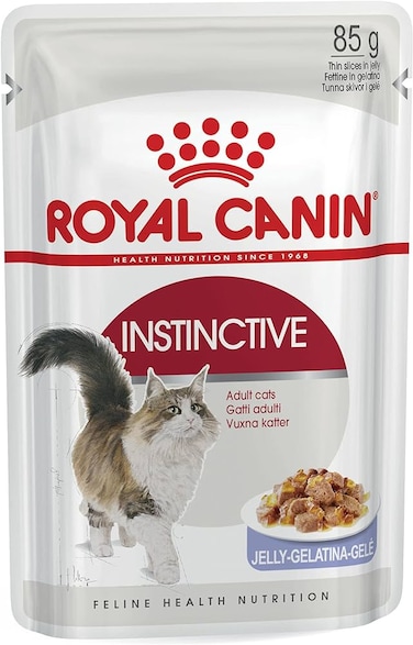 Royal Canin Feline Health Nutrition Instinctive Adult Cats Jelly (WET FOOD - 85g Pouch)