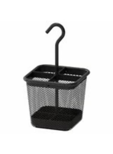 caddy anthracite 12x12 cm