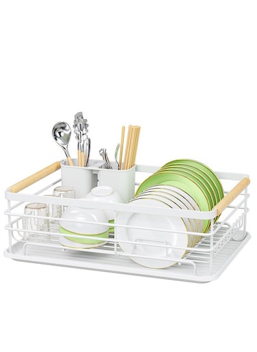 Carbon Steel Household Kitchen Rack, Kitchen Tableware Storage And Drain Bowl Rack, Countertop Tableware Rack
