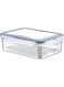 Hobby Life 0.4 Litre Plastic Rectangular Airtight Food Saver Box, Transparent