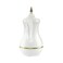 Electric Arabic Coffee Dallah Pot 800ml White &amp; Gold, Fast Heating Coffee &amp; Tea Maker with Keep Warm