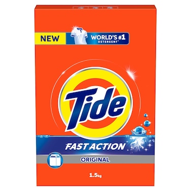 Tide SemiAutomatic Laundry Detergent Powder Original Scent 1.5kg