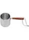 Airshi Milk Warming Pot, Butter Warming Pot with Induction Bottom, 2 Spouts for Serving, Even Stainless Steel Warming for Milk, Chocolate, Leftovers