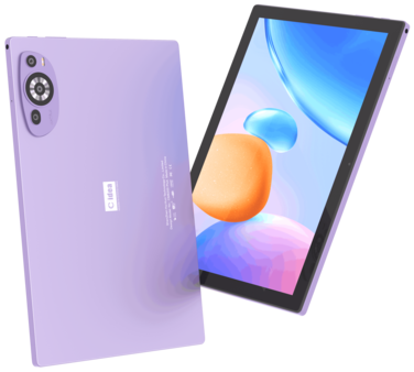C idea 10.1&quot; Smart Tablet CM8200 Plus, Android 14 Kids Computer with wireless keyboard, protective cover, Dual SIM 5G LTE, WiFi, Zoom &amp; TikTok supported (Purple).