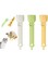 EXNOX 3 Pcs Cat Strip Feeder, Cat Strip Happy Spoon, Multi Functional Pet Spoons Cat Feeder, Cat Strip Squeeze Spoon, Cat Treat Feeding Spoon, Cat Food Spoon for Wet Food