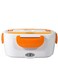 Electric Lunch Box Food Heater,12V&amp;110V&amp;220V 2-in-1 Portable Food Warmer Lunch Box for Car and Home, 304 Stainless Steel Containers Spoon 1.5L,12V+110V